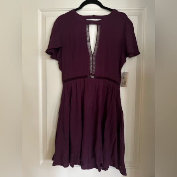 Volcom Even More Dress, Women's Medium, Purple/Plum, NWT - Picture 2 of 5